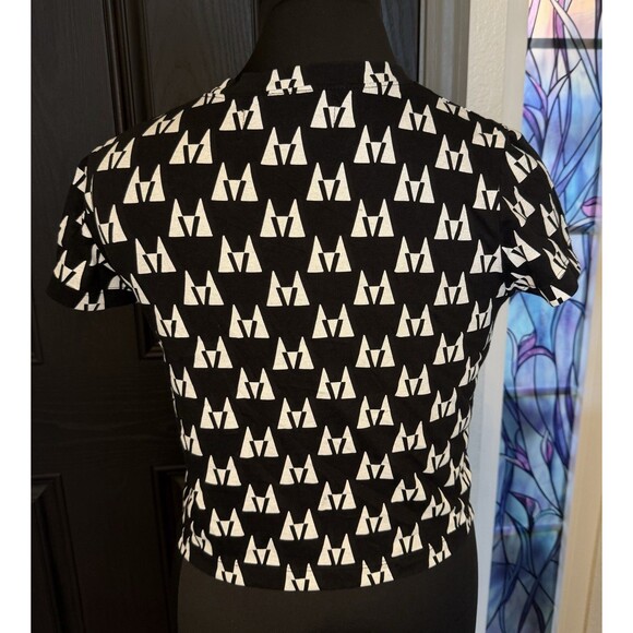 Black Matin Kim Seoul crop top #SeoulFashion #y2k #kpop Size OS - Picture 3 of 7